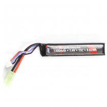 ASG 7.4V 1300mAh 15C Li-Po Battery Stick - Small Tamiya