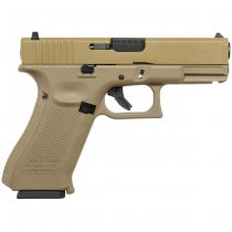 WE G19X Gas Blow Back Pistol - Tan