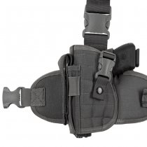 Invader Gear Dropleg Holster Left - Wolf Grey