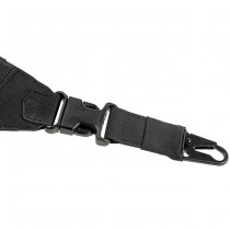 Clawgear One Point Elastic Support Sling Snap Hook - Black