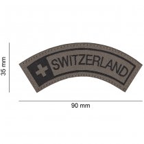Clawgear Switzerland Small Tab Patch - RAL7013
