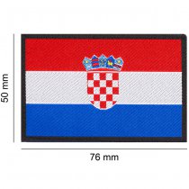 Clawgear Croatia Flag Patch - Color