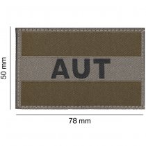 Clawgear Austria Flag Patch - RAL 7013