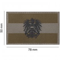 Clawgear Austria Emblem Flag Patch - RAL 7013