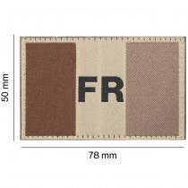 Clawgear France Flag Patch - Desert