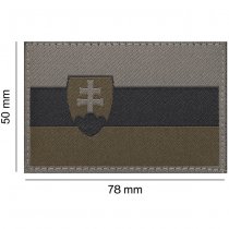 Clawgear Slovakia Flag Patch - RAL7013