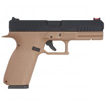 KJ Works KP-13 Gas Blow Back Pistol - Dark Earth