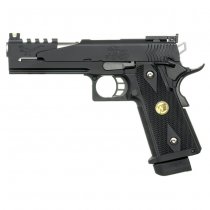 WE Hi-Capa 5.1 Dragon Type B Gas Blow Back Pistol - Black