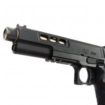 EMG STI DVC 3-GUN 2011 Gas Blow Back Pistol Threaded Barrel - Black