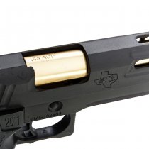 EMG STI DVC 3-GUN 2011 Gas Blow Back Pistol Threaded Barrel - Black