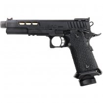 EMG STI DVC 3-GUN 2011 Gas Blow Back Pistol Threaded Barrel - Black