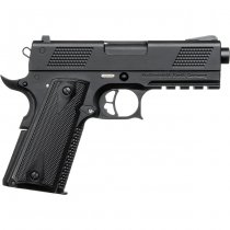 ICS Korth PRS Gas Blow Back Pistol - Black