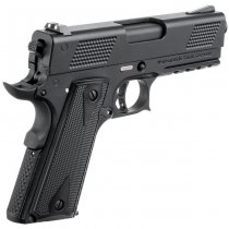 ICS Korth PRS Gas Blow Back Pistol - Black