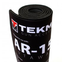 TekMat Cleaning & Repair Mat Ultra 44 - AR-15 -Cut Away