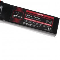 Nimrod 7.4V 2200mAh 65C Graphene Li-Po Battery Brick  - Large Tamiya