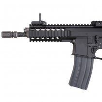 WE PDW 8 Inch Gas Blow Back Rifle - Black