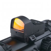 Theta Optics 4x32E Scope & Micro Red Dot Sight - Black