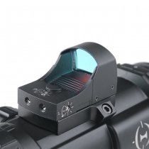 Theta Optics 4x32E Scope & Micro Red Dot Sight - Black