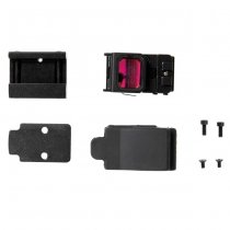 Theta Optics Flip-Up Red Dot Sight - Black