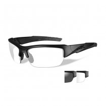 Wiley X Black Ops WX Valor Smoke / Clear - Black