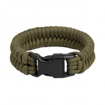 Pitchfork Paracord Bracelet Buckle - Olive S