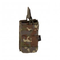 Invader Gear 5.56 Single Direct Action Mag Pouch - Flecktarn