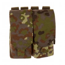 Invader Gear 5.56 2x Double Mag Pouch - Flecktarn