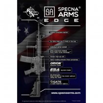 Specna Arms SA-E01 EDGE RRA AEG - Black