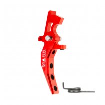 Maxx CNC Aluminum Advanced Speed Trigger Style C - Red