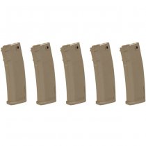 Specna Arms 125rds S-Mag Magazine Set - Tan