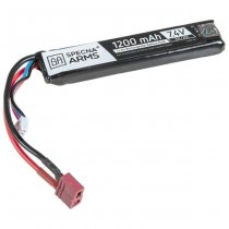 Specna Arms 7.4V 1200mAh 15/30C Li-Po Battery Stick - Large T-Type