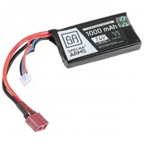 Specna Arms 7.4V 1000mAh 30/60C Li-Po Battery PEQ - Large T-Type