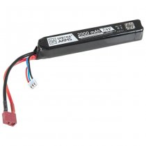 Specna Arms 7.4V 2000mAh 15/30C Li-Po Battery Stick - Large T-Type