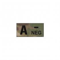 Pitchfork A NEG Blood Type IR Patch - Multicam