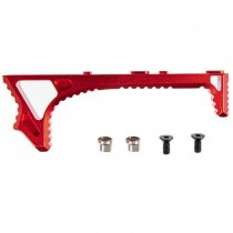 Metal Keymod Link Curved Foregrip - Red