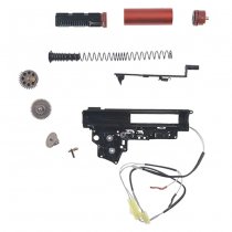 Specna Arms Complete Reinforced V3 AK Gearbox Micro-Contact - Rear Wired