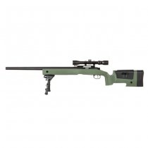 Specna Arms SA-S02 CORE Spring Sniper Rifle Set - Olive