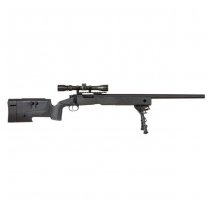 Specna Arms SA-S02 CORE Spring Sniper Rifle Set - Black