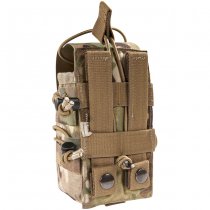Tasmanian Tiger Double Closed Magazine Pouch MK2 - Multicam