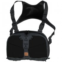 Helikon Chest Pack Numbat - Black / Shadow Grey