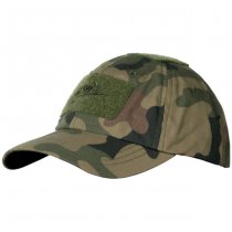 Helikon BBC Cap PolyCotton Ripstop - PL Woodland