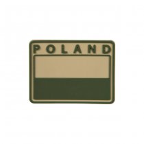 Helikon Polish Subdued Flag Patch - Khaki