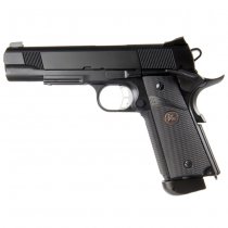 KJ Works KP-07 M1911 MEU Co2 Blow Back Pistol - Black