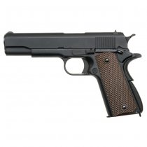 WE M1911 Co2 Blow Back Pistol - Black