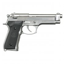 WE M92F Gas Blow Back Pistol - Silver