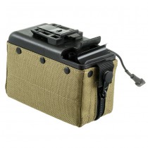 MAG M249 2500BBs Cartridge Pouch Magazine - Olive