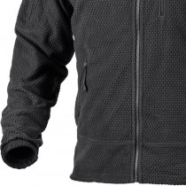 Helikon Alpha Tactical Grid Fleece Jacket - Black - L