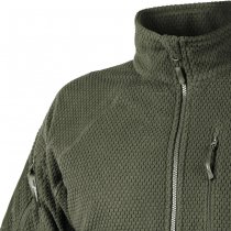 Helikon-Tex Alpha Tactical Grid Fleece Jacket - Olive - L