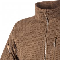 Helikon Alpha Tactical Grid Fleece Jacket - Coyote - XS