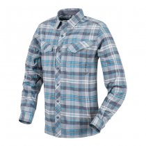 Helikon Defender Mk2 Pilgrim Shirt - Blue-Plaid - S